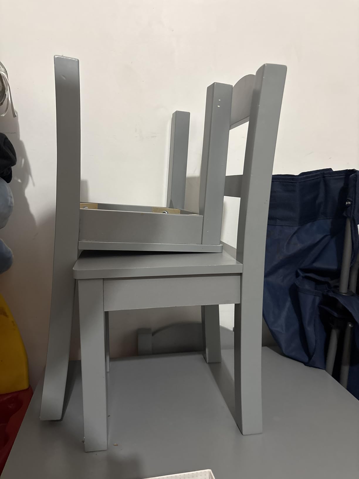Humble Crew Toddler Table and Chair Set for Kids, Wood Activity Furniture customer photo 1
