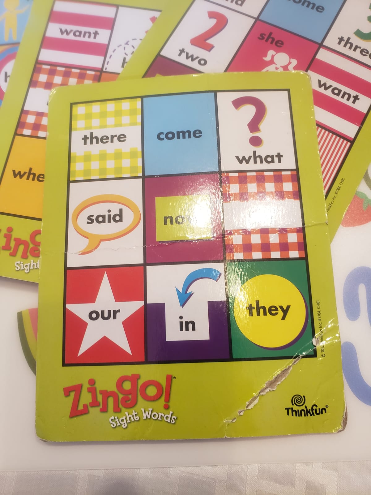 ThinkFun Zingo Sight Words Award Winning Early Reading Game for Pre-K to 2nd Grade - Toy of the Year Finalist, A Fun and Educational Game Developed by Educators for Boys and Girls customer photo 1