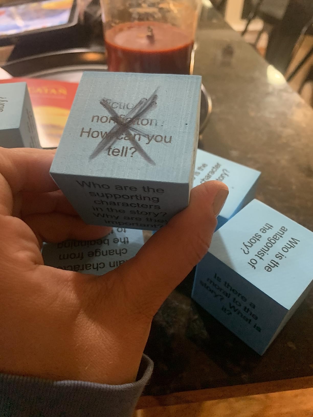 Reading Comprehension Foam Cubes (TCR20634) customer photo 1