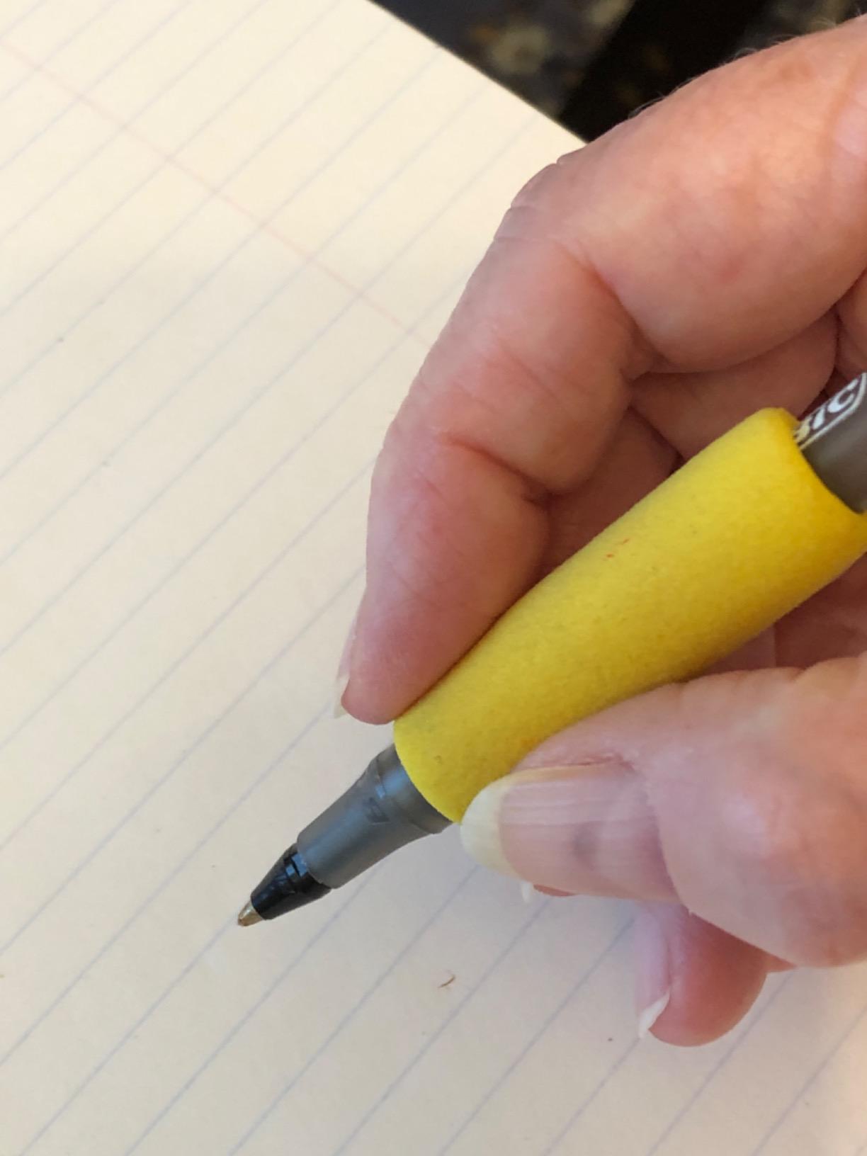 The Pencil Grip The Classics Soft Foam Pencil Grips, Ergonomic Writing Aid For Lefties And Righties, 1.5 Inch Long, Assorted Colors, 12 Count - TPG-16412 customer photo 1