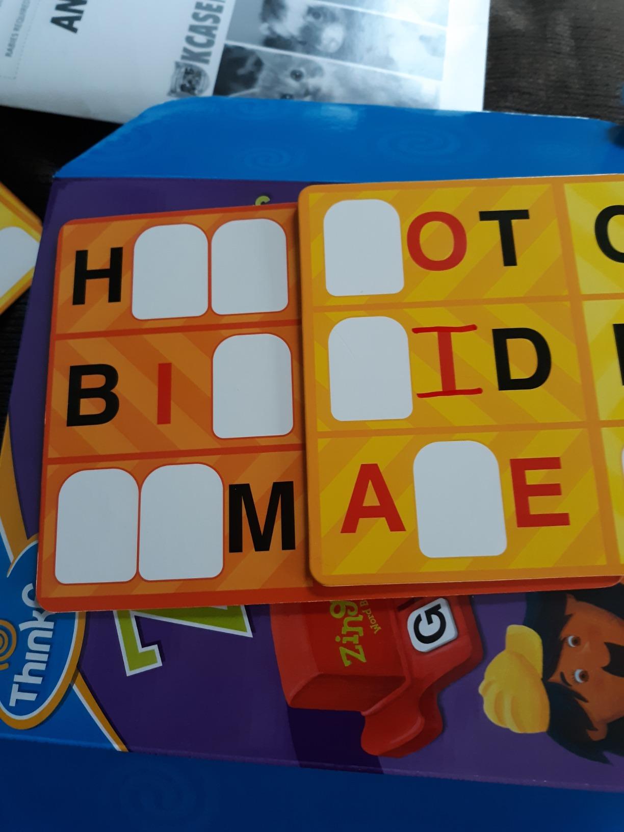 ThinkFun 7706-T Zingo Word Builder Early Reading Game - Award Winning Game for Pre-Readers and Early Readers customer photo 1