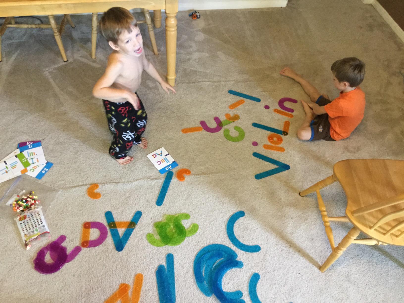Learning Resources Letter Construction Activity Set - Alphabet Montessori Toys, Toddler Writing, ABC Phonics for Kids, Learn to Read, Teacher Classroom Must Haves, Birthday Gifts for Students customer photo 1