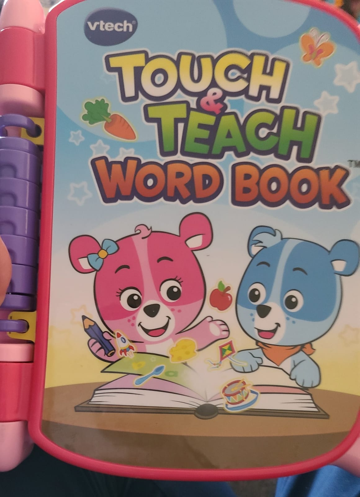 Touch and Teach Word Book Amazon Exclusive, Pink customer photo 1