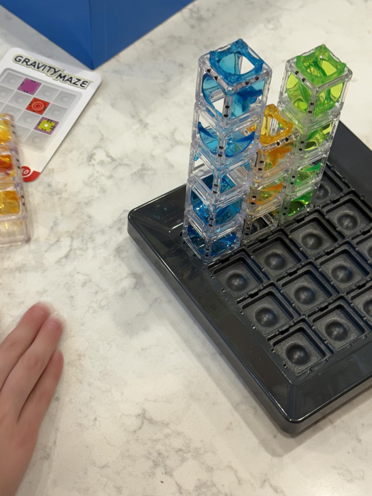 ThinkFun Gravity Maze - Falling Marble Logic Game - Challenging STEM Toy for Kids 8-12 - Gravity Marble Maze - Brain-Building Fun - Educational Gift - Boosts Critical Thinking & Problem Solving customer photo 1