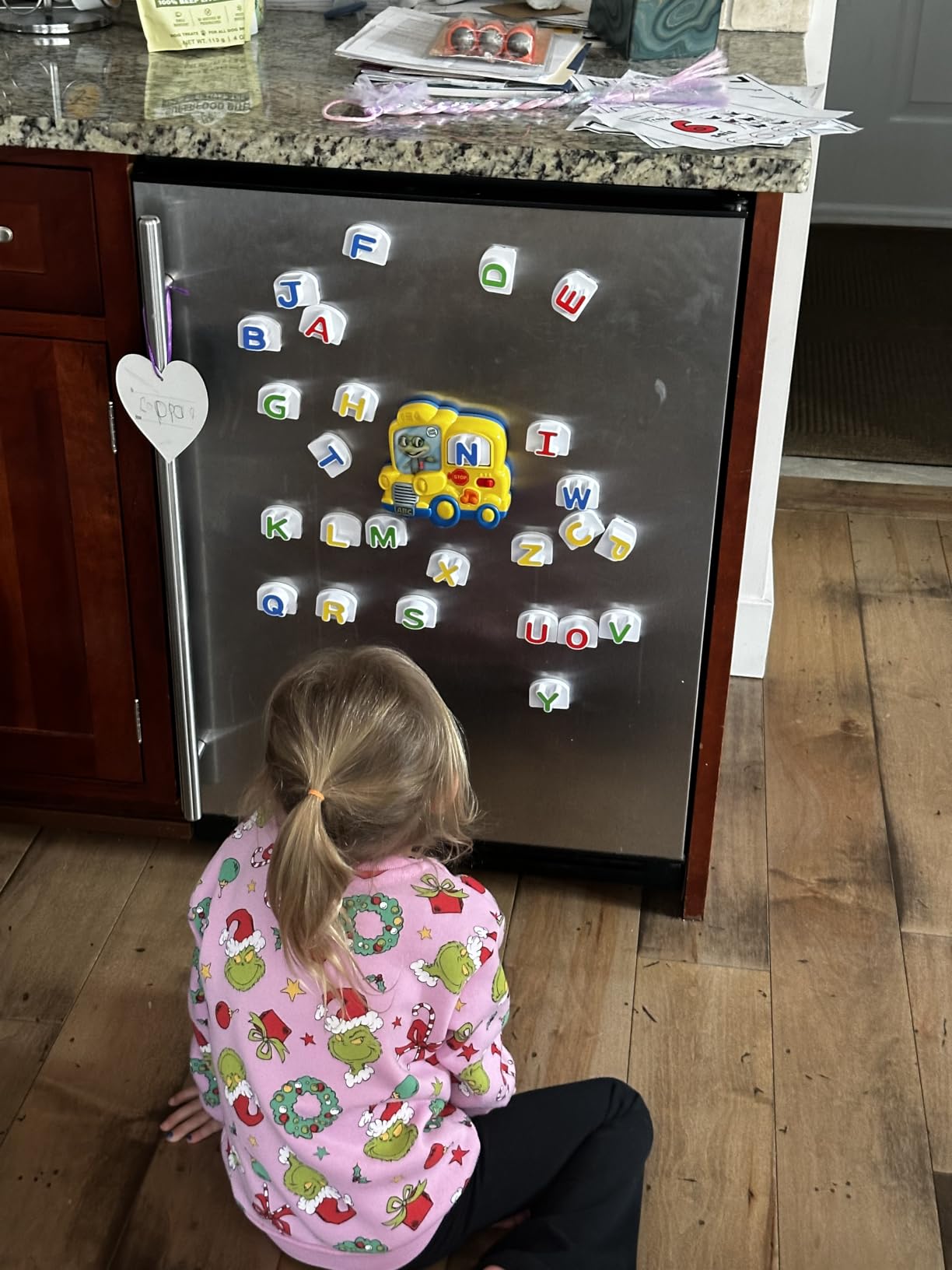 LeapFrog Fridge Phonics Magnetic Letter Set, Yellow customer photo 1