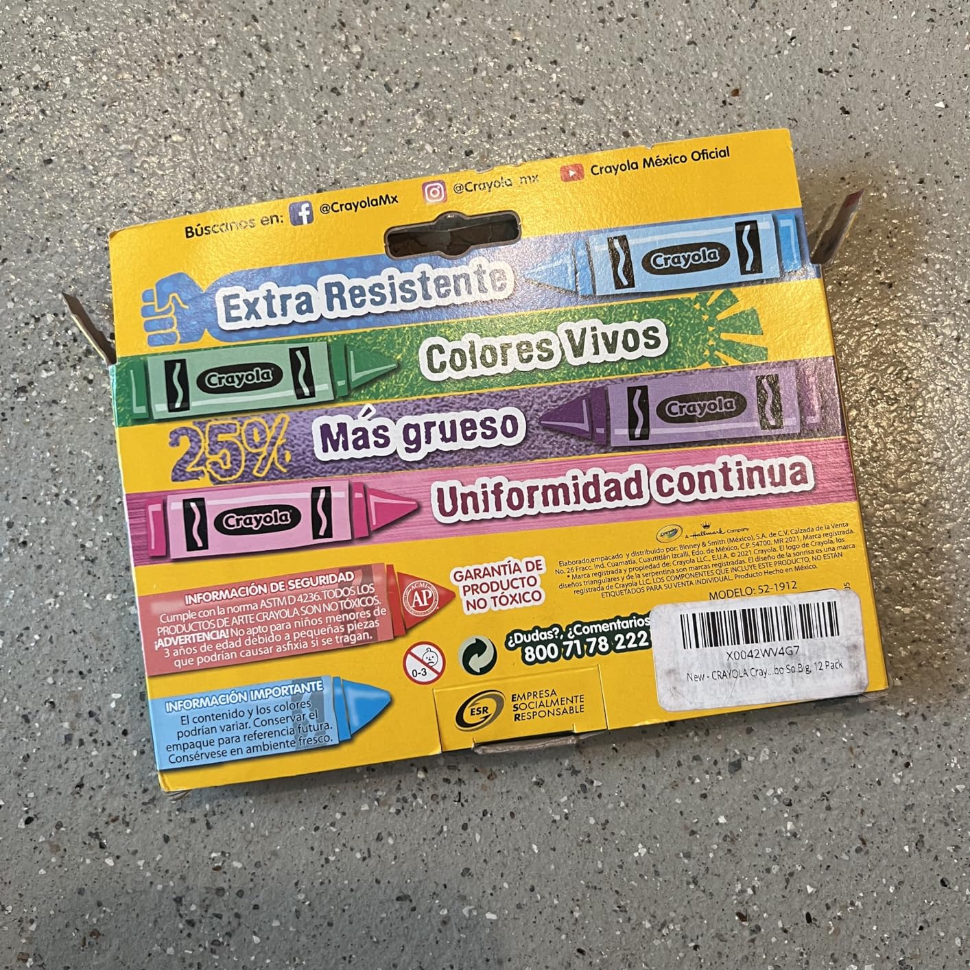 Crayola Crayon Extra Jumbo So Big, 12 Pack customer photo 2