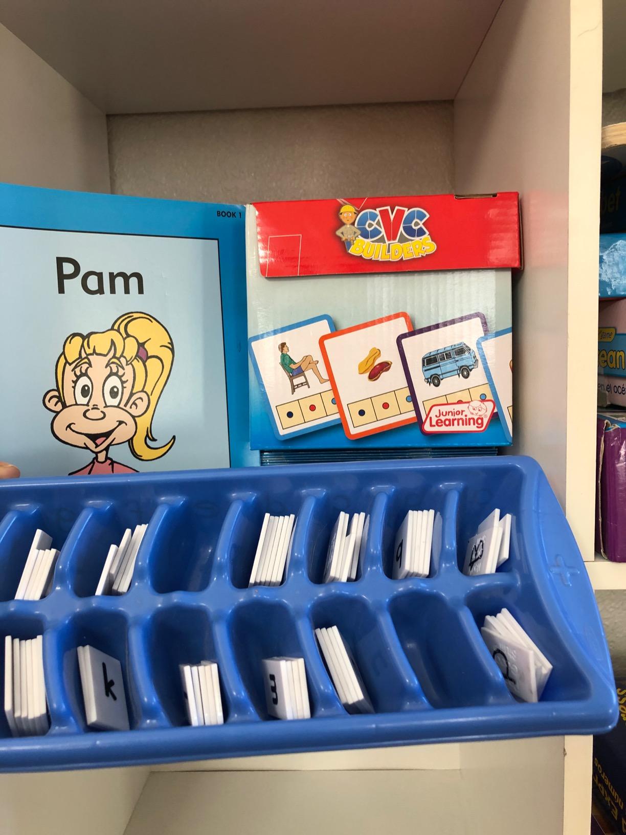 Junior Learning: CVC Word Builders, 48 CVC Activity Cards, Phonemic Awareness, Helps Children to Recognize and Understand Basic Sounds in Words, Self Checking Feature, For Ages 4 and up customer photo 2