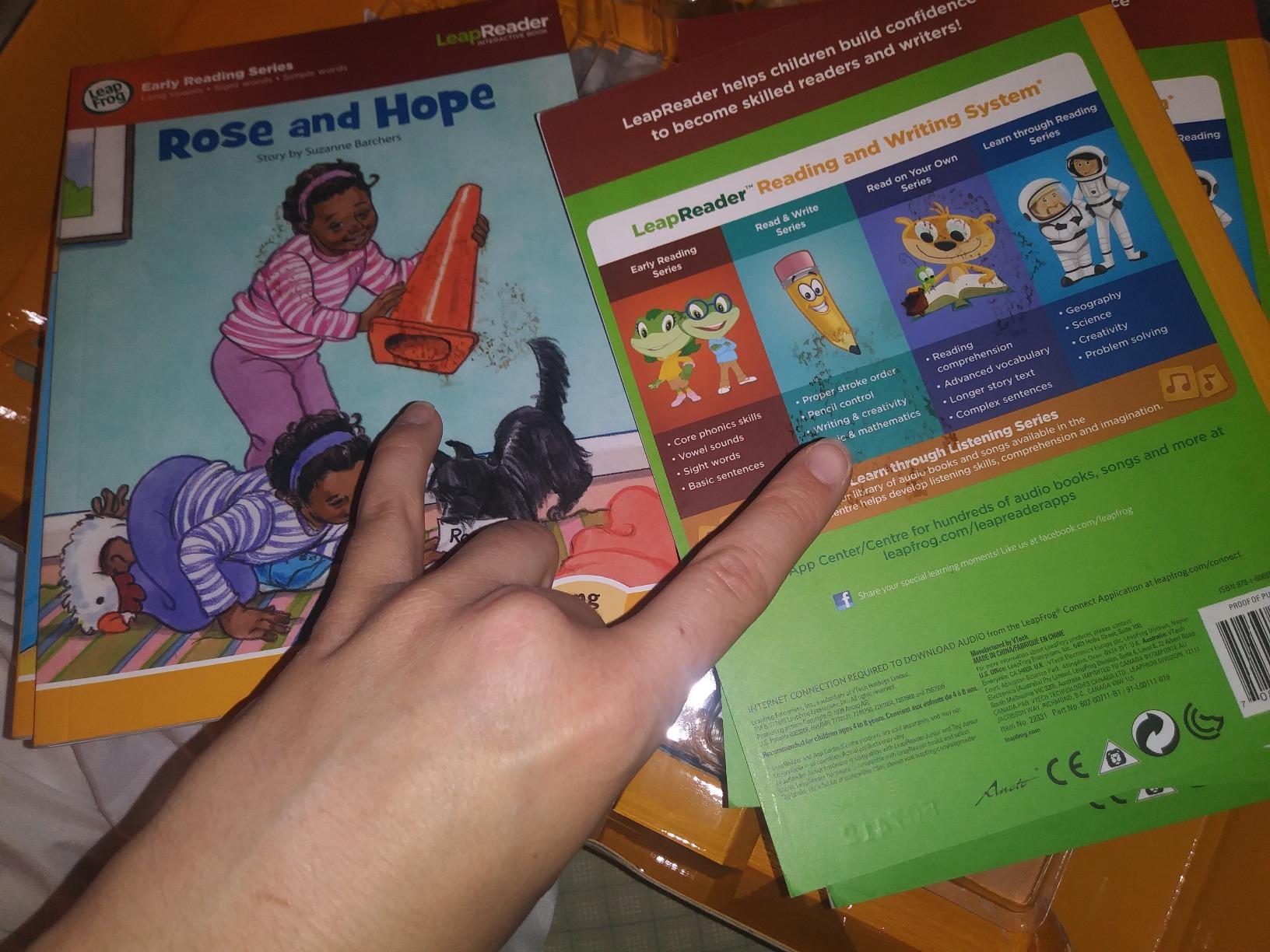 LeapFrog LeapReader System Learn to Read 10 Book Bundle customer photo 1