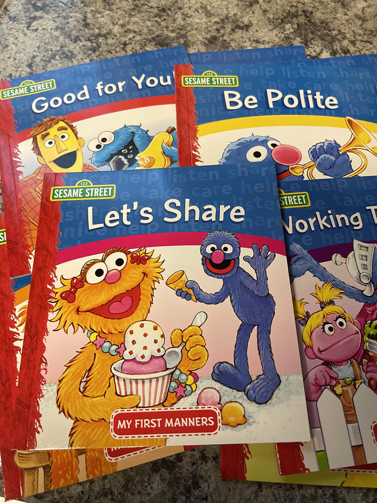 Sesame Street Elmo Manners Books for Kids Toddlers - Set of 8 Manners Books customer photo 1