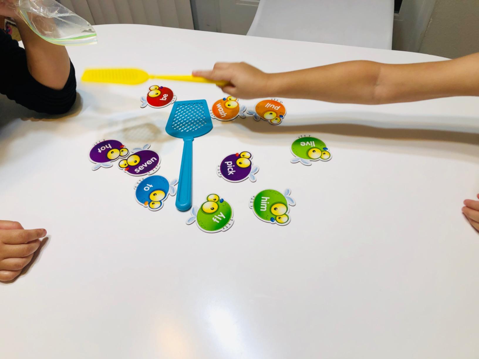 Learning Resources Sight Word Swat A Sight Words Game - Phonics Flash Cards, Board Games for Kids, Montessori Spelling, Homeschool, Classroom Must Haves, Teacher Supplies, Gifts for Boys and Girls customer photo 2