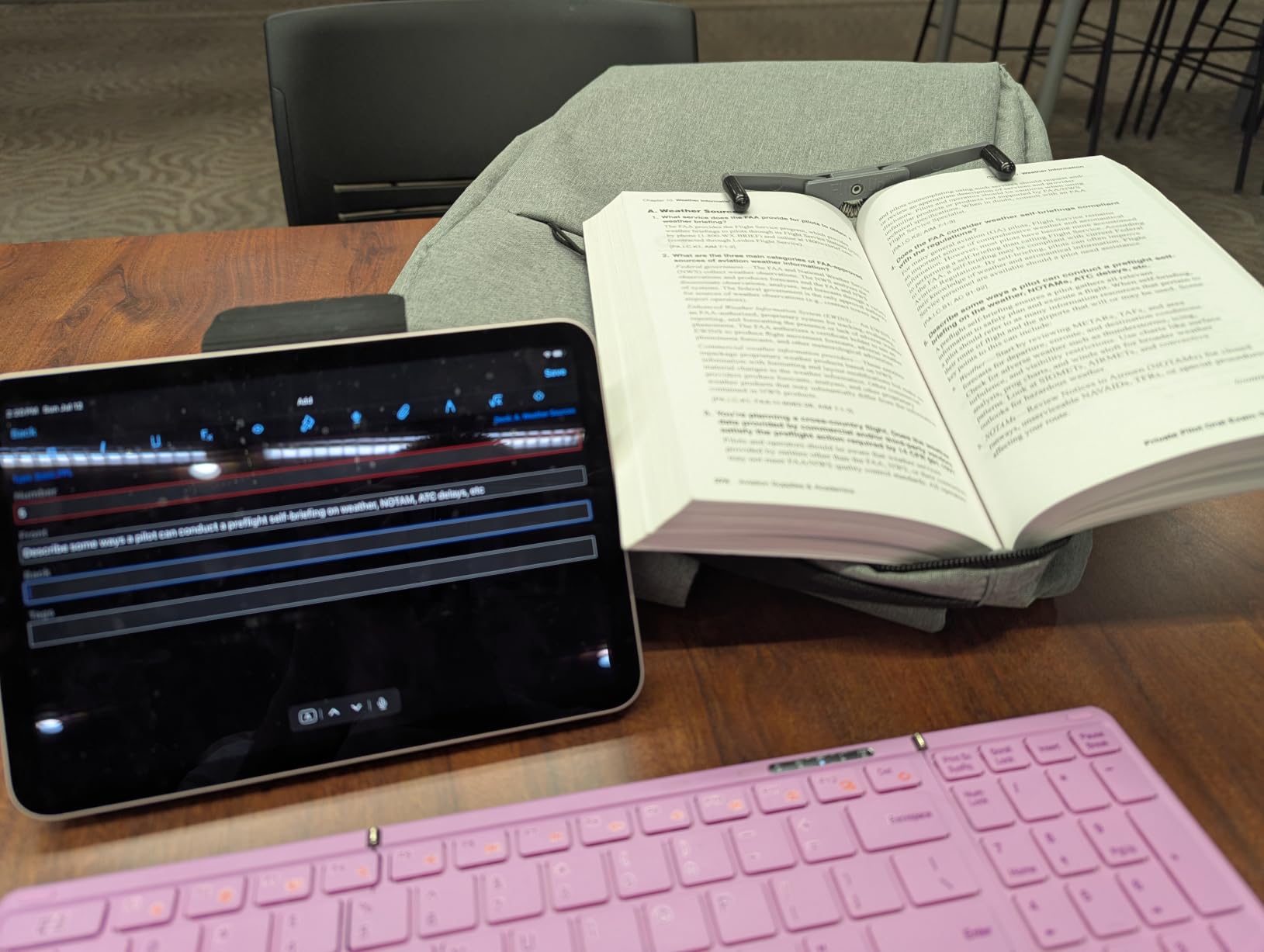 Portable Book Page Holder for Hands Free Reading in Bed, on the Go, on the Treadmill & Exercise Bike - Works on Hardcovers, Paperbacks, Magazines, and Comic, Art, Piano and Recipe Books customer photo 1