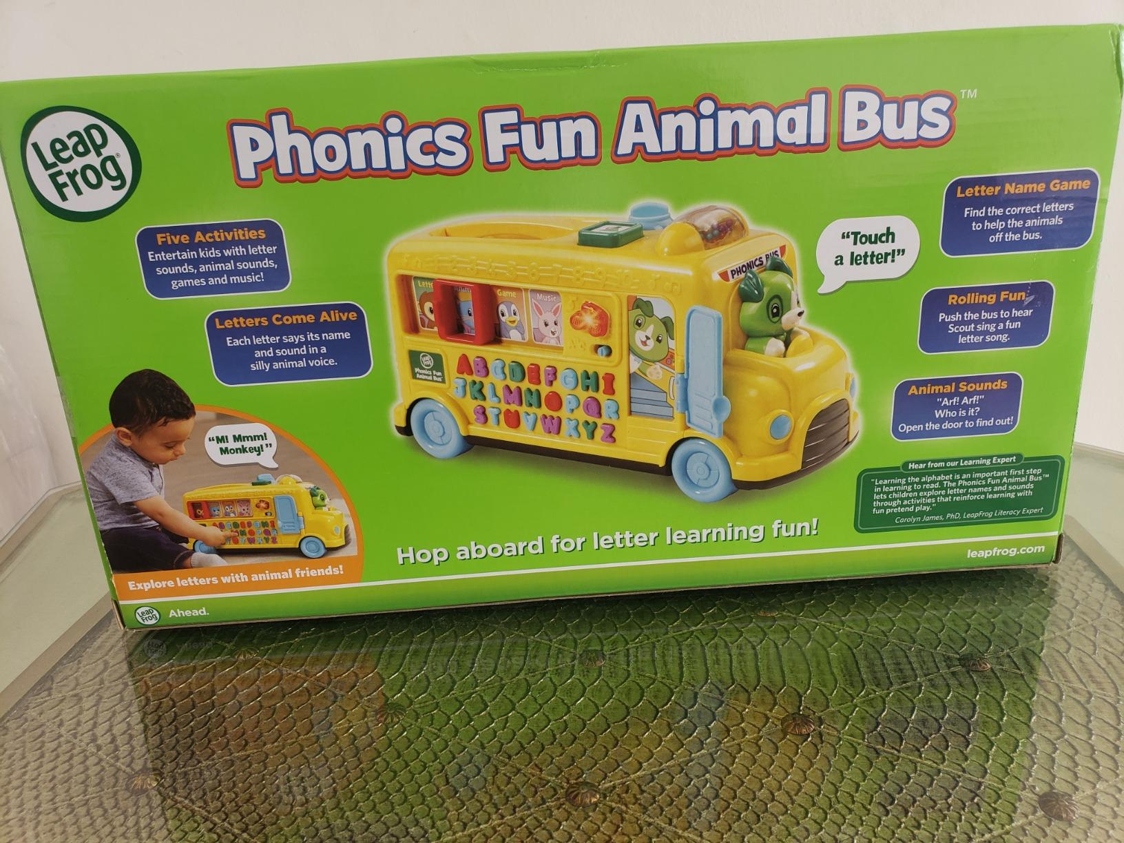 LeapFrog Phonics Fun Animal Bus customer photo 1