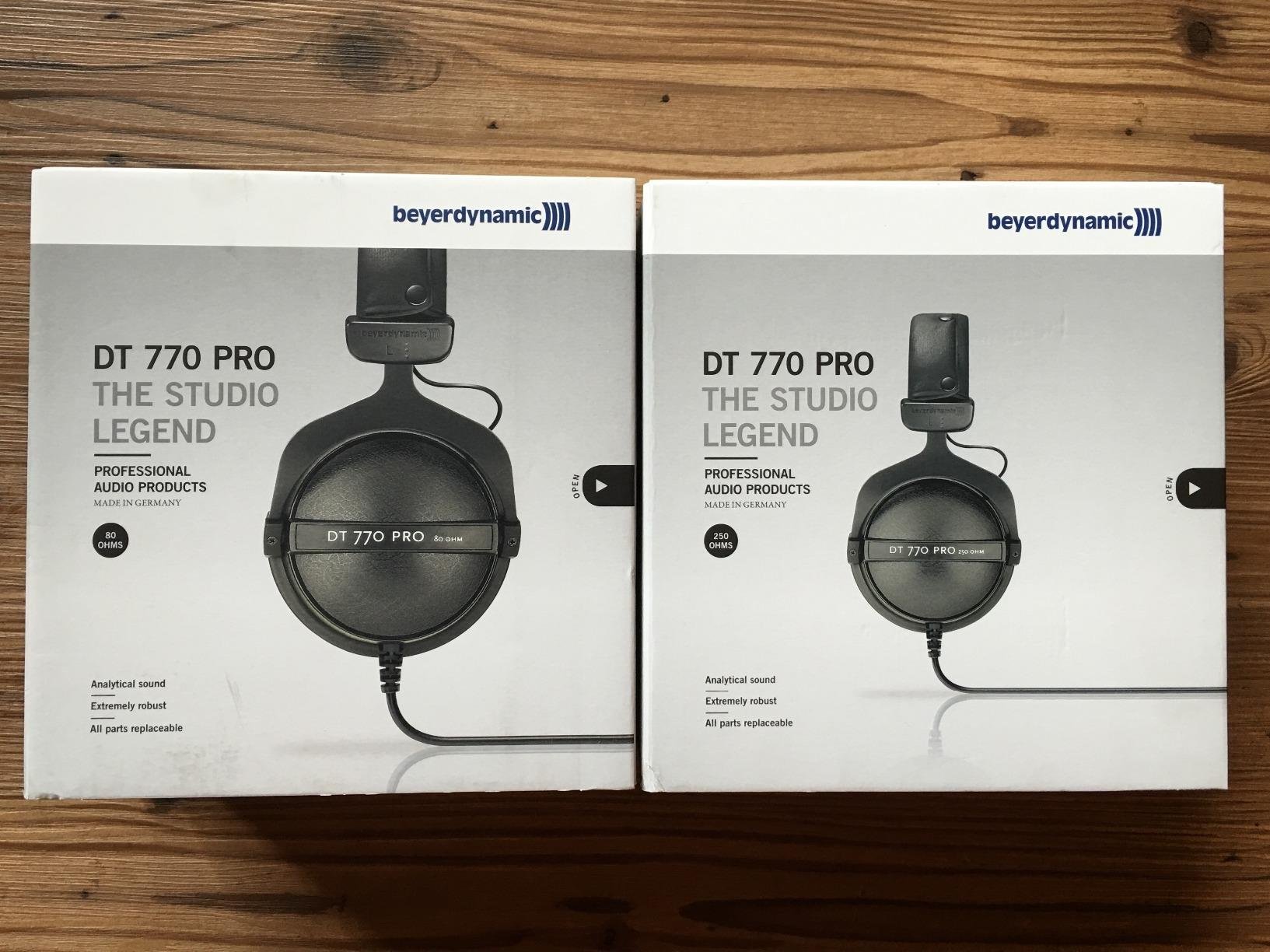 beyerdynamic DT 770 Pro Studio Headphones (80 Ohm, Black) customer photo 2