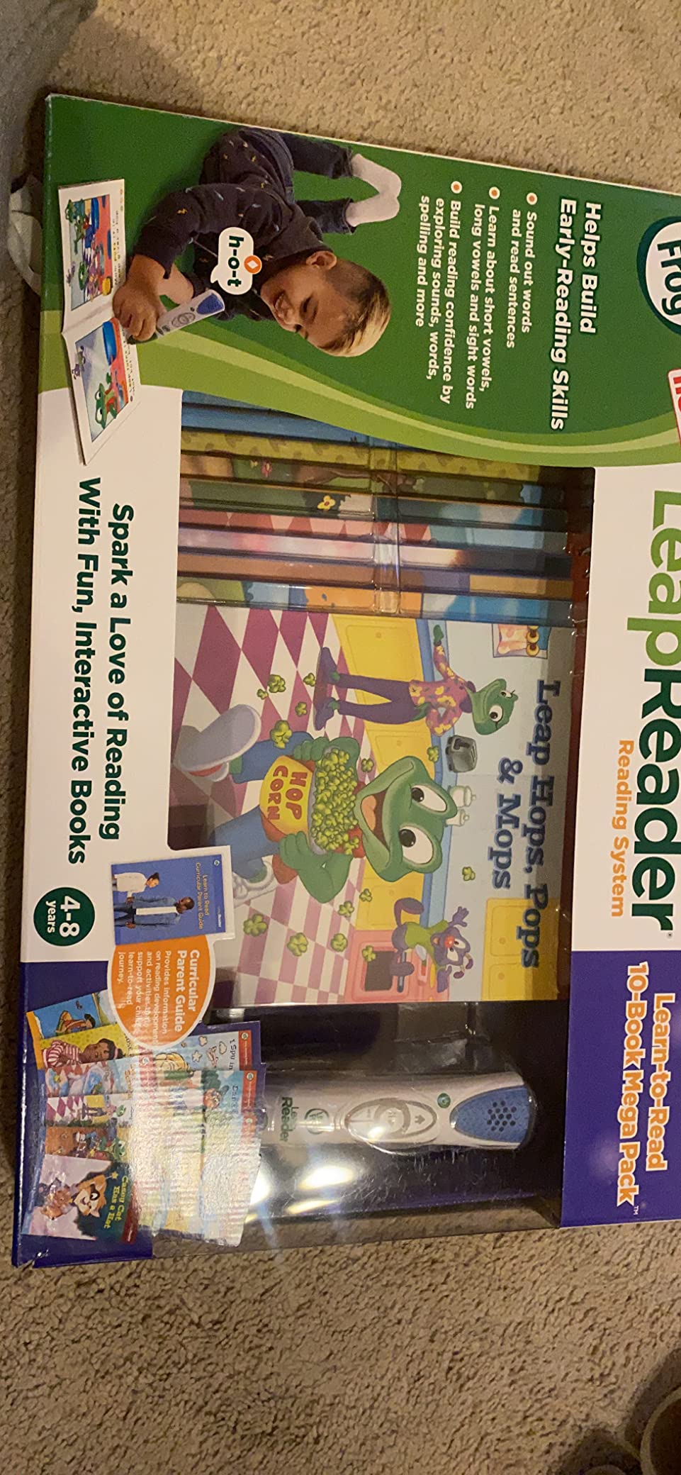 LeapFrog LeapReader System Learn to Read 10 Book Mega Pack - Teal - Online Exclusive customer photo 2
