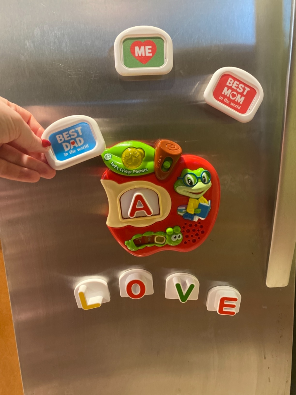 LeapFrog Tad's Fridge Phonics Magnetic Letter Set customer photo 2