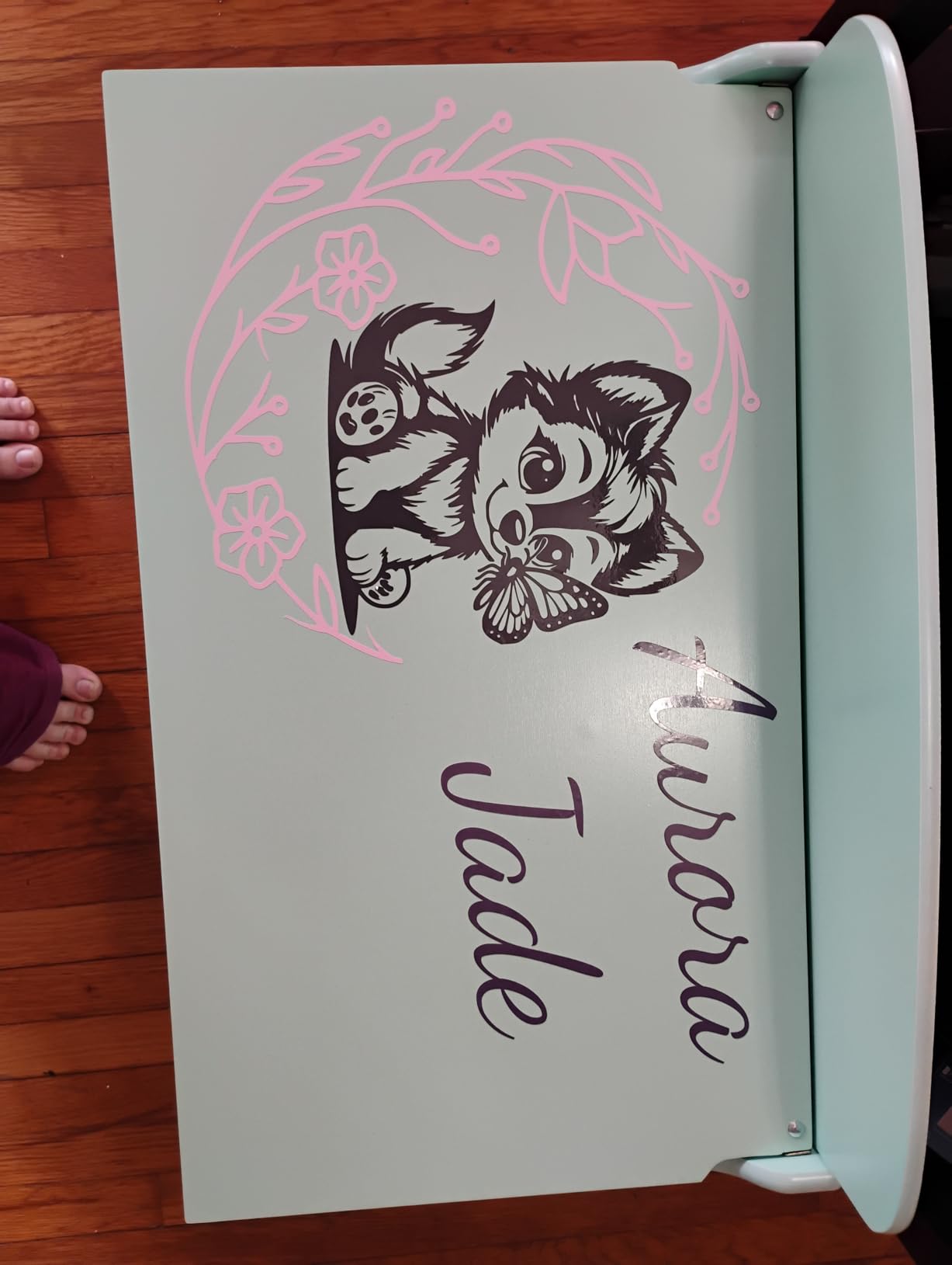 Delta Children MySize Deluxe Toy Box, Bianca White customer photo 1