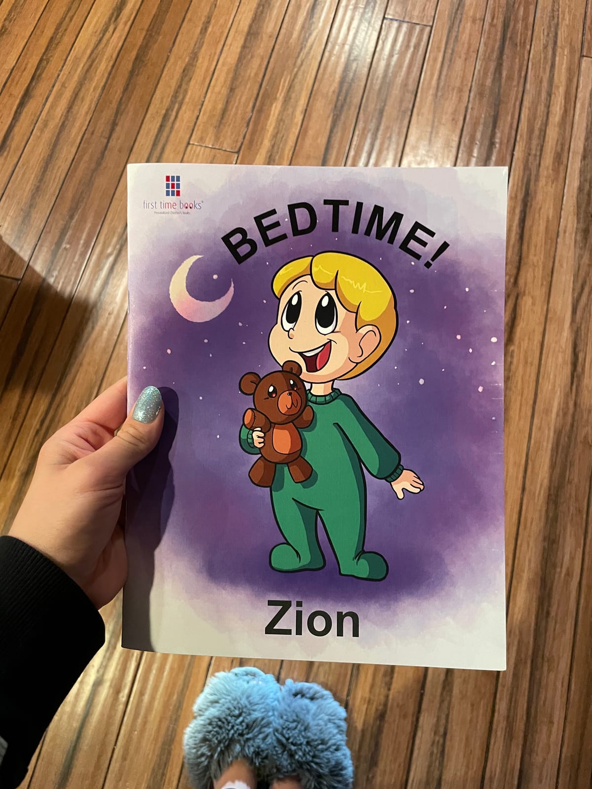 First Time Books Personalized Children's Bedtime Story Book - Customize with Child's Name, Hair Color, Gender, and Ethnicity | 24-Page 8.5