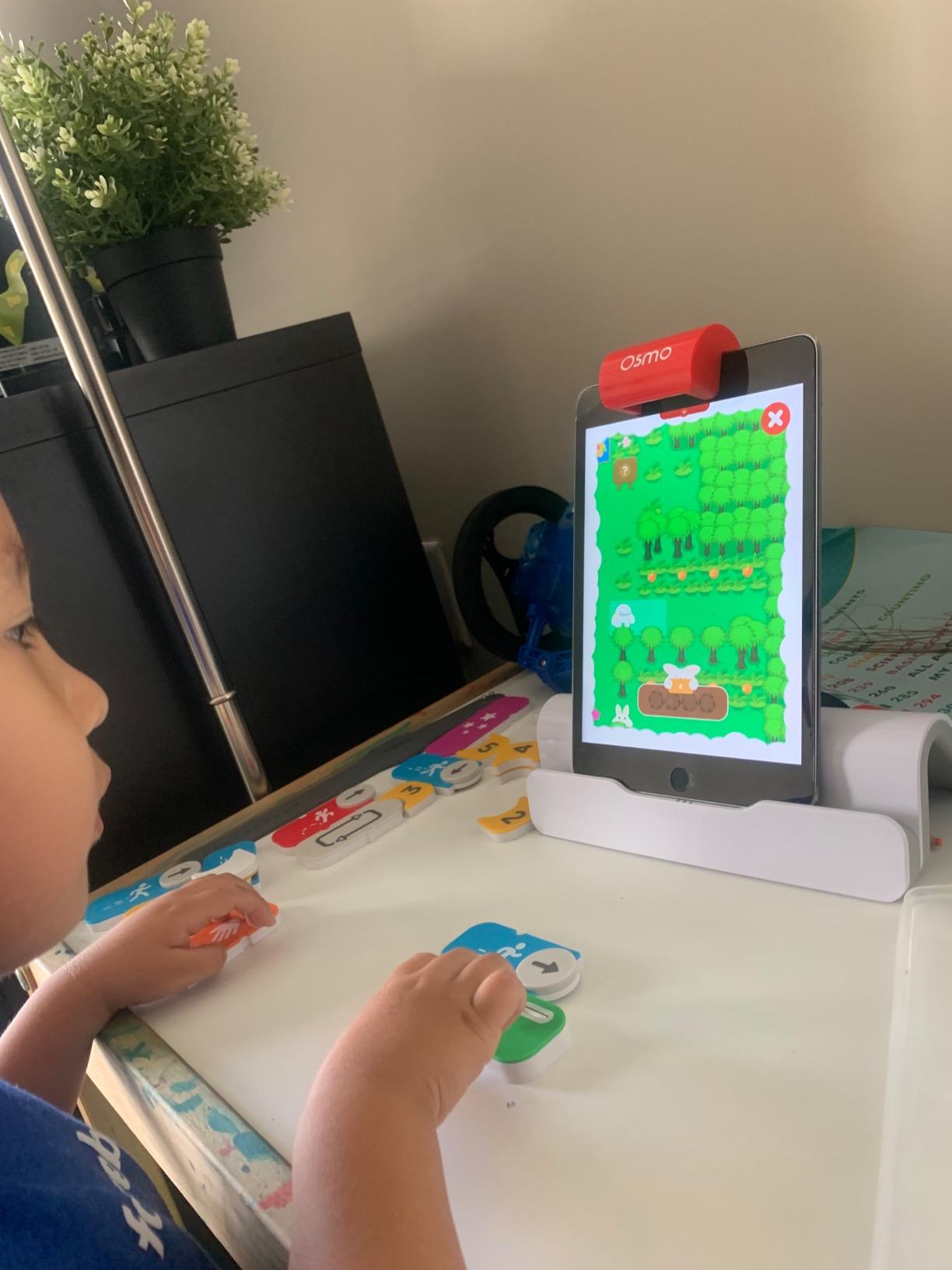 Osmo Base for iPad, Ages 3-11, Unlocks Osmo Learning Games, STEM Toy | The Osmo iPad base + reflector needed to unlock and play the full library of Osmo learning games customer photo 2