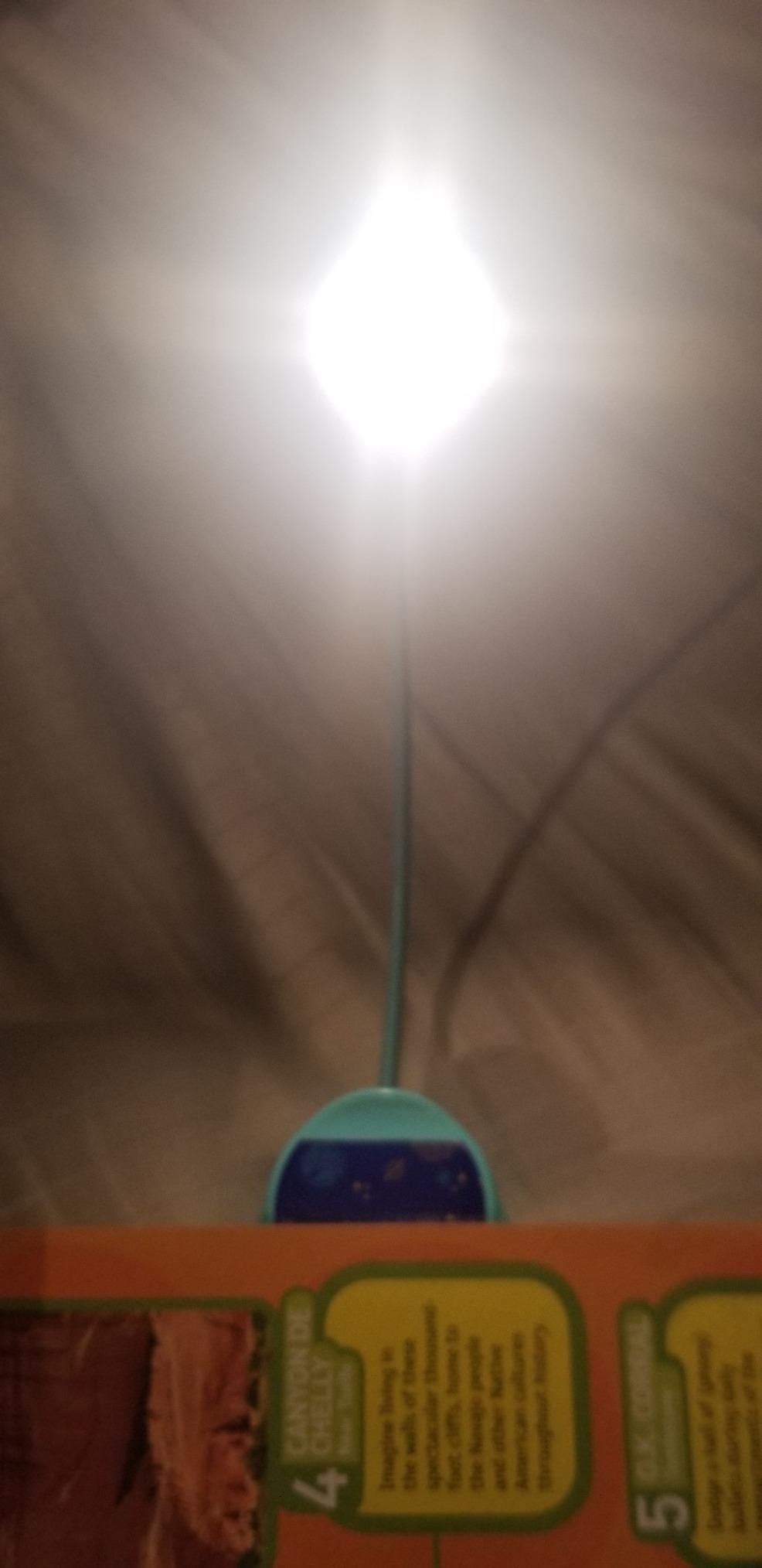 Vekkia Cute Rechargeable Book Light, Eye Caring Reading Light(Blue) | for Kids Clip on/3 Colors & 3 Brightnes/1.8oz Super Lightweight/Up to 40 Hours Readin/Great Gifts for Kids & Readers customer photo 1