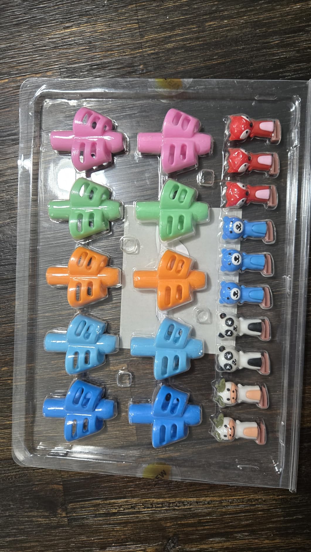 Mr. Pen- Pencil Grips for Kids Handwriting, 20 Pack | Writing Aid Tools for Beginners, Preschoolers & Toddlers, Training Pencil Holders for Righties, Lefties & Adults customer photo 1