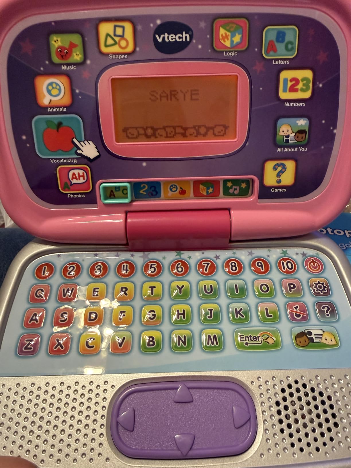 VTech Play Smart Preschool Laptop, Black customer photo 1