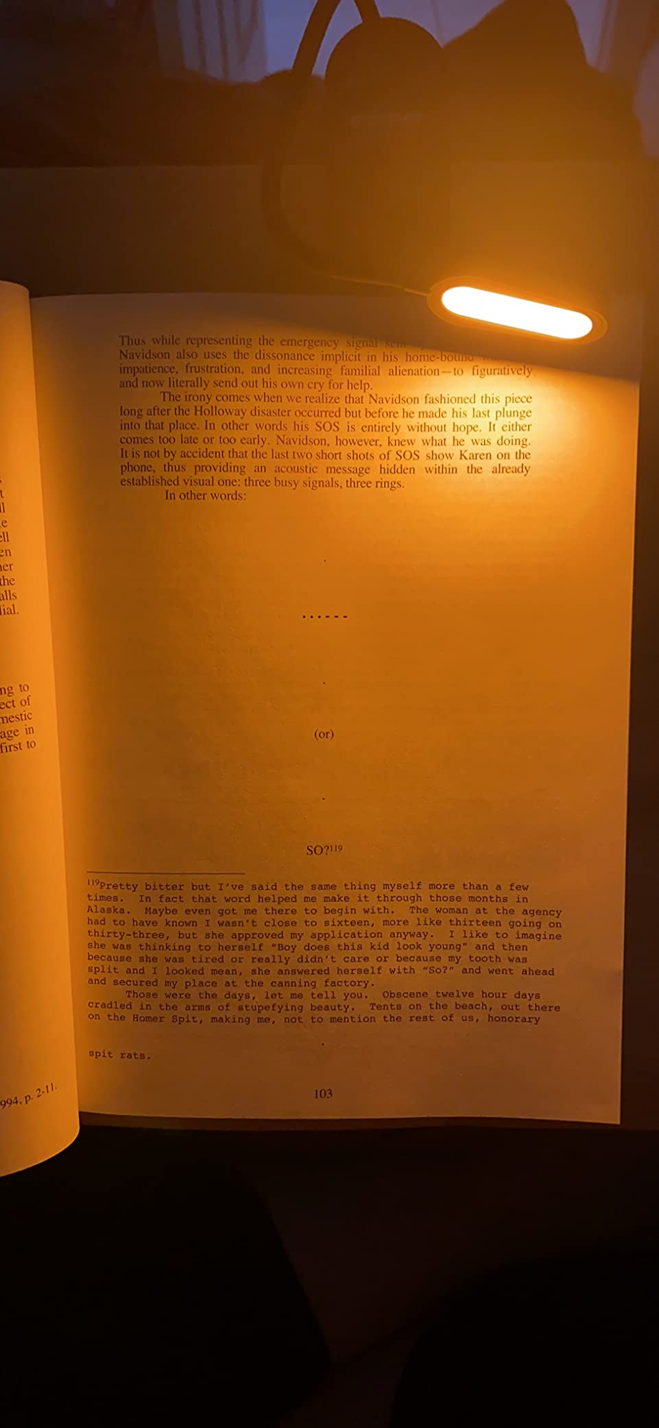 Amber Light + Giftable Amber Book Light - Blue Light Blocking - Night Reading Booklight Store. Rechargeable. 1600K for Reading in Bed at Night. Perfect as a Giftable Kindle Light and LED Book Light. customer photo 2