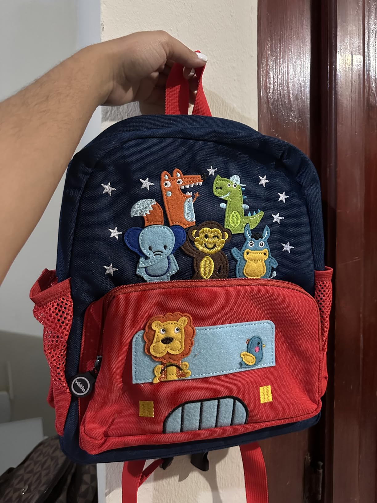 willikiva Cute Zoo Little 3d Backpack Kids Backpack for Boys and Girls Toddler Backpack Waterproof Preschool (Red) customer photo 1