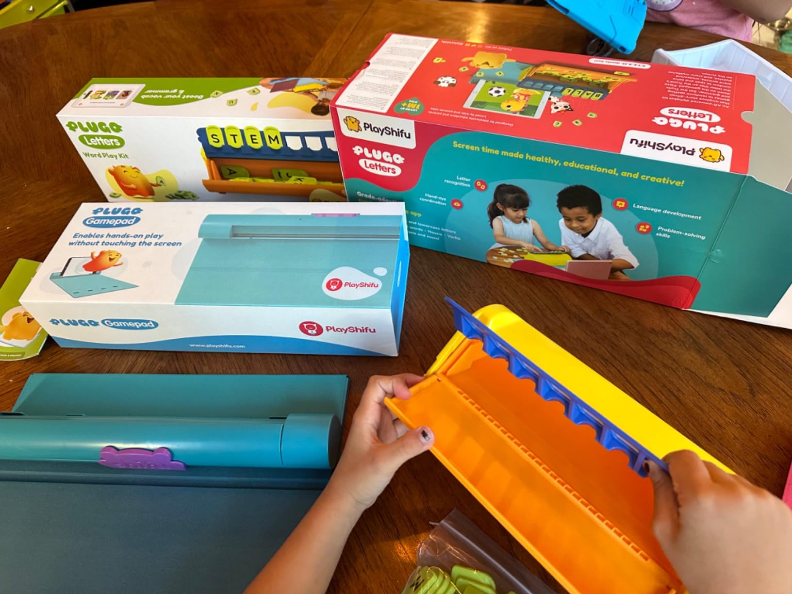 PlayShifu Word Wiz - Plugo Letters Learning Kit | Build Reading, Spelling & Grammar Skills for Kids Ages 4-10 customer photo 1