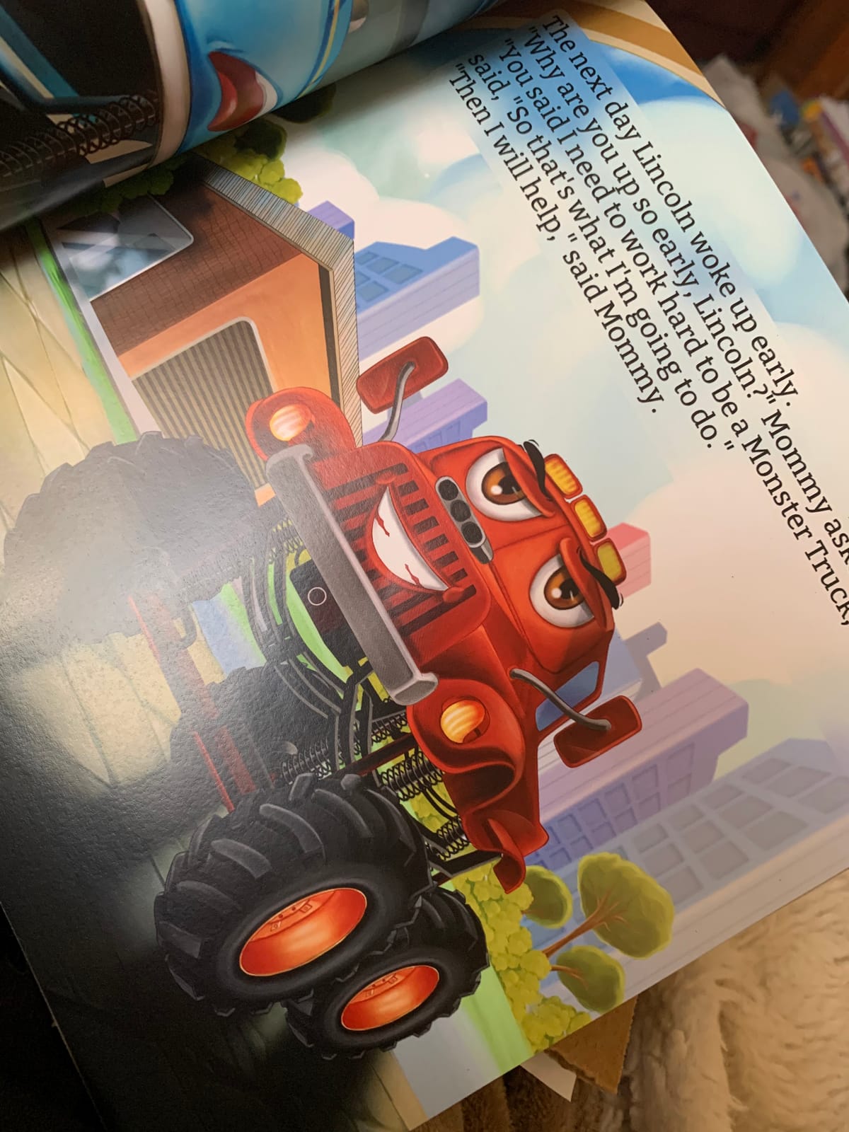 Dinkleboo Personalized Children's Book - The Monster Truck - Custom Name Storybook for Kids Ages 0-8 - Personalized Monster Truck Adventure Gift - Softcover 8