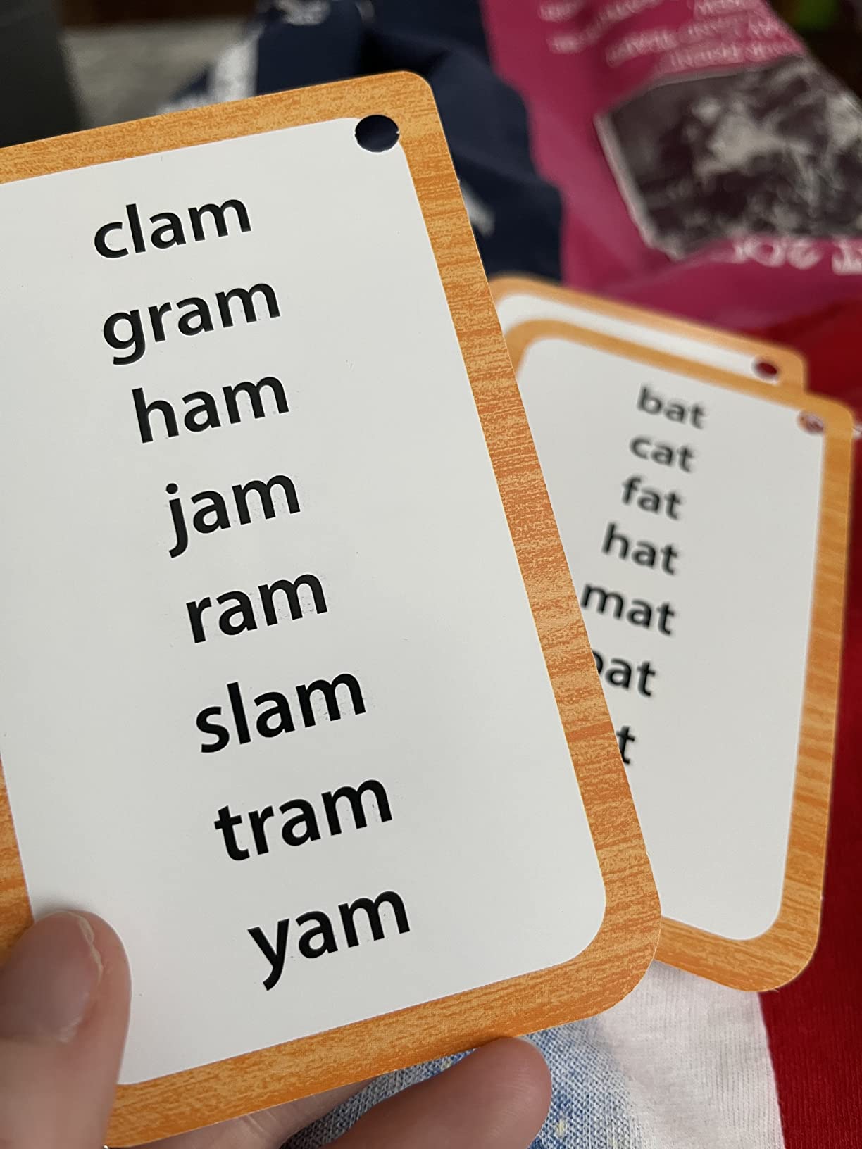 Teacher Created Resources Word Families Flash Cards (EP62043) customer photo 1