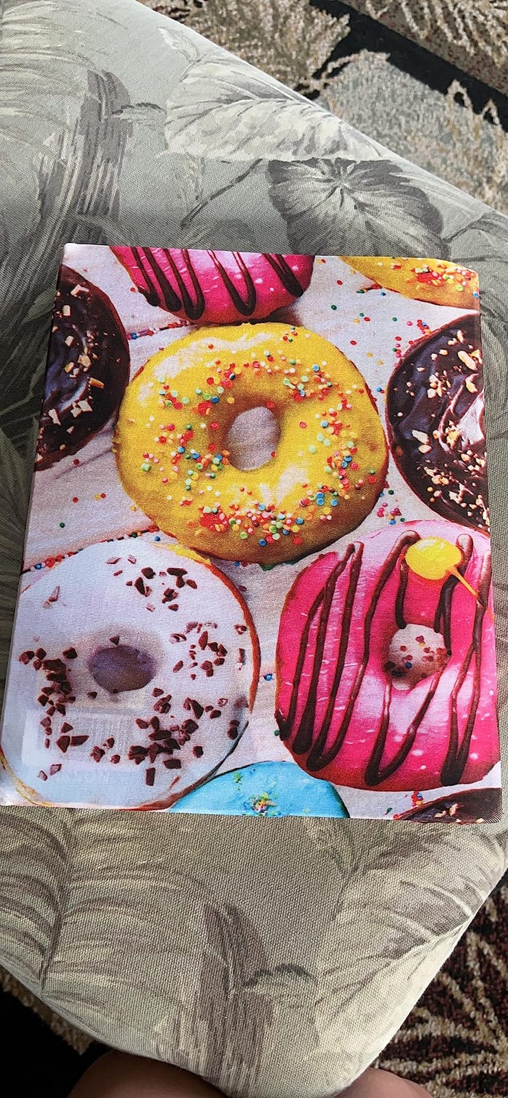 Easy Apply, Reusable Book Covers 1 Pk. Best Jumbo 9x11 Textbook Jackets for Back to School. Stretchable to Fit Most Large Hardcover Books. Perfect Fun, Washable Designs for Girls, Boys, Kids and Teens customer photo 2