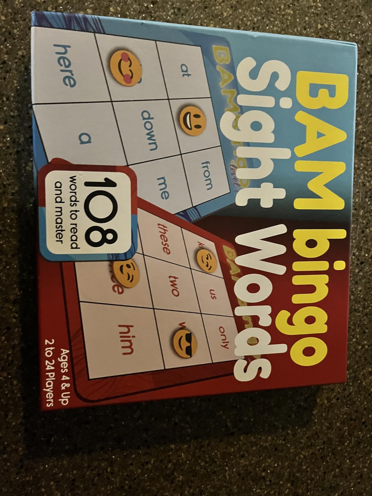 Sight Word Bingo Game Level 1 and 2 - Educational Games for Kids - Learn to Read Vocabulary for Kindergarten 1st Grade - Dolch's Fry's Words Lists customer photo 1