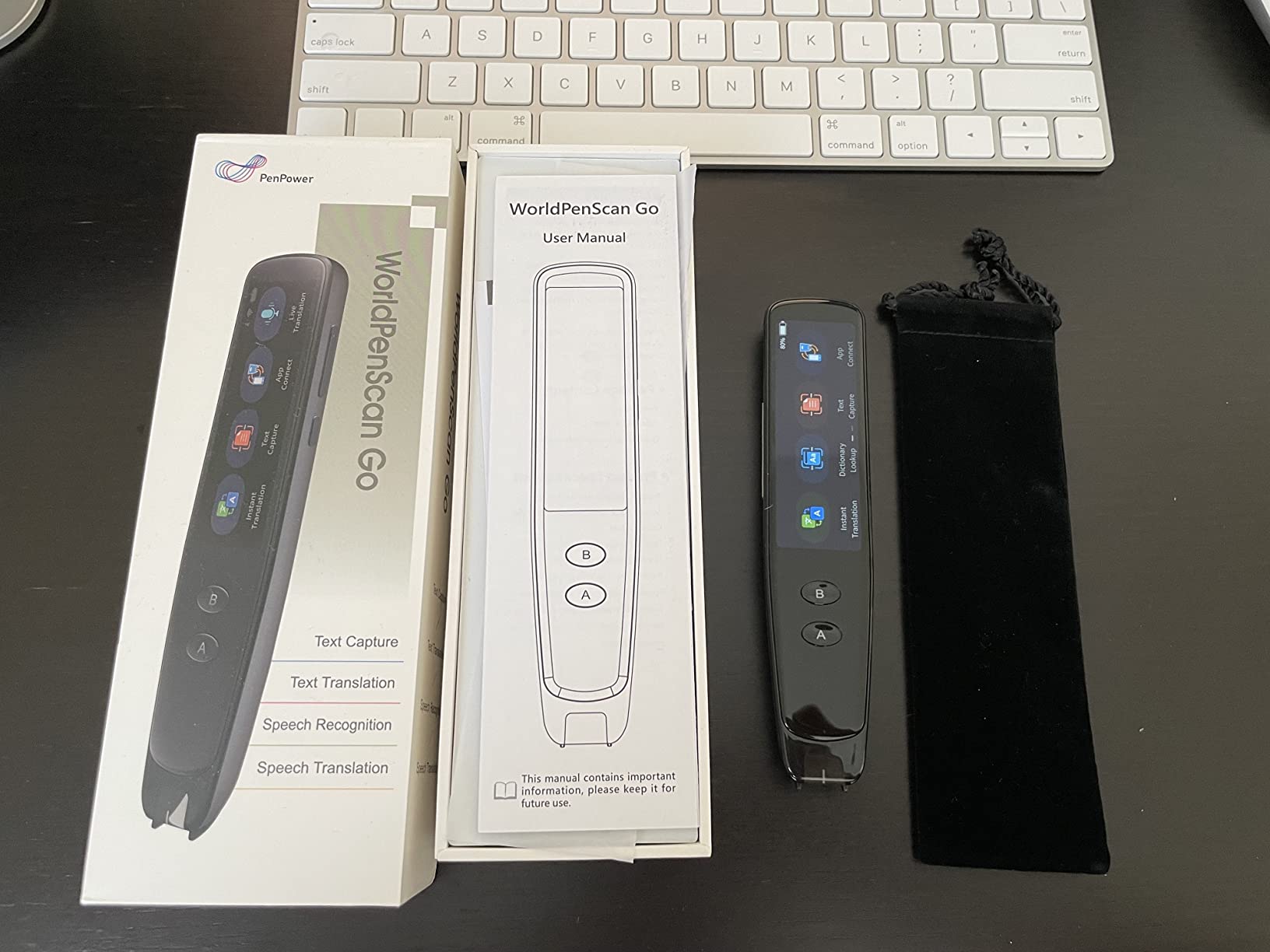 WorldPenScan Go - Translation Pen with Scanning, Reading, Audio Recording, Live Interpretation, and AI Reading Buddy for Kids customer photo 1