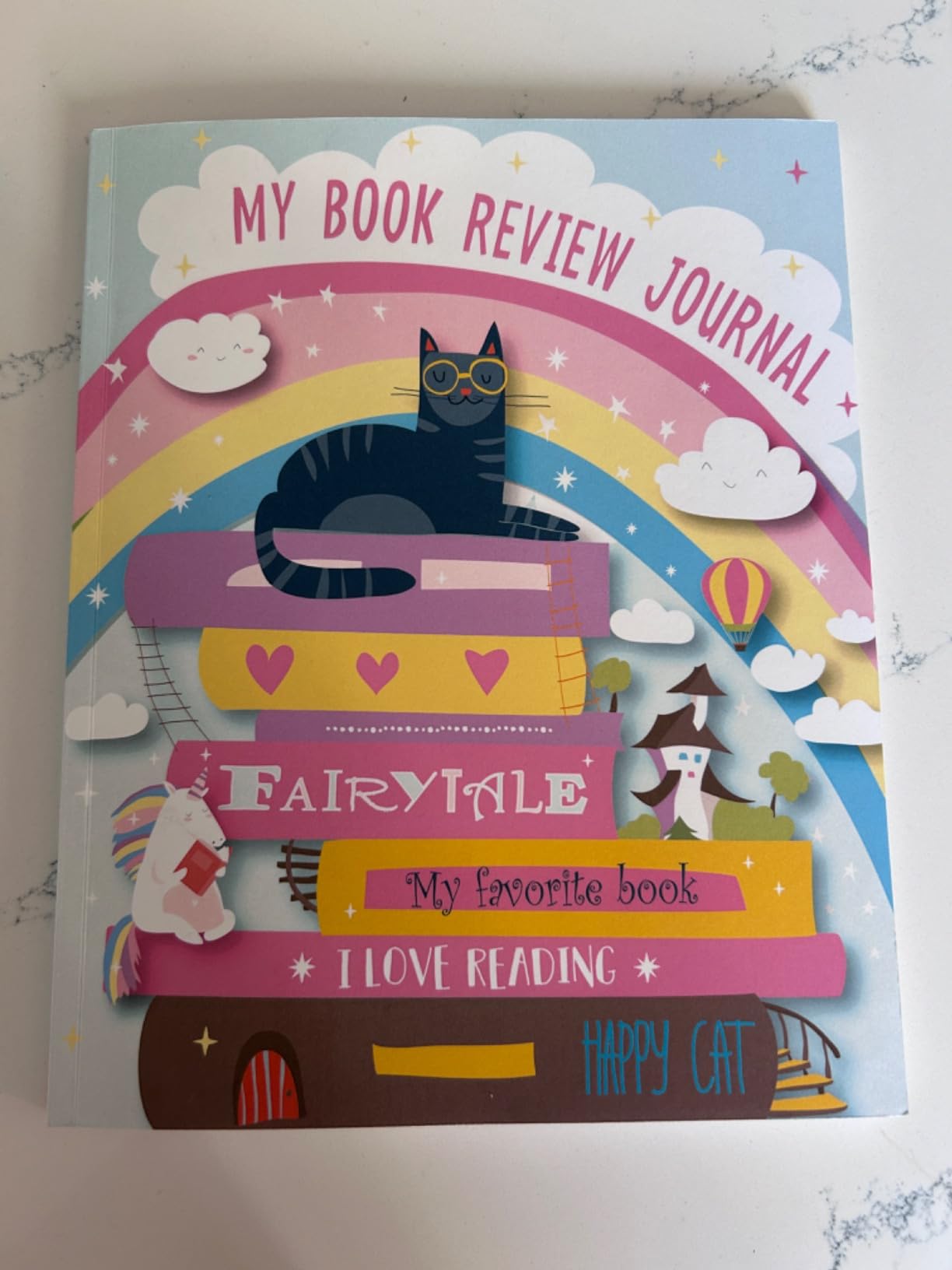 My Book Review Journal: A Reading Log for Girls - With Interactive Writing Prompts - Kids Ages 8-12 customer photo 2