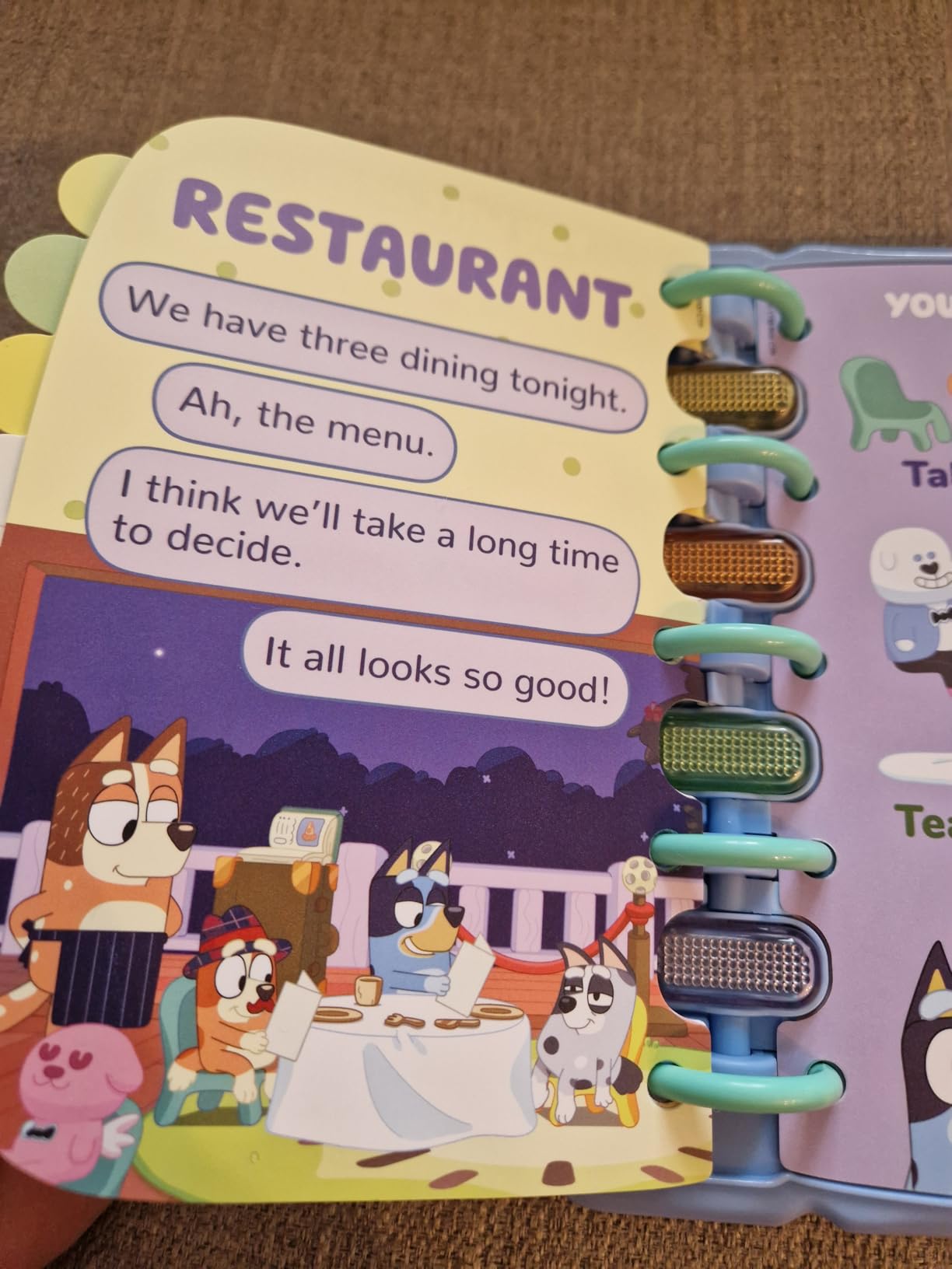 VTech Bluey Bluey's Book of Games customer photo 2