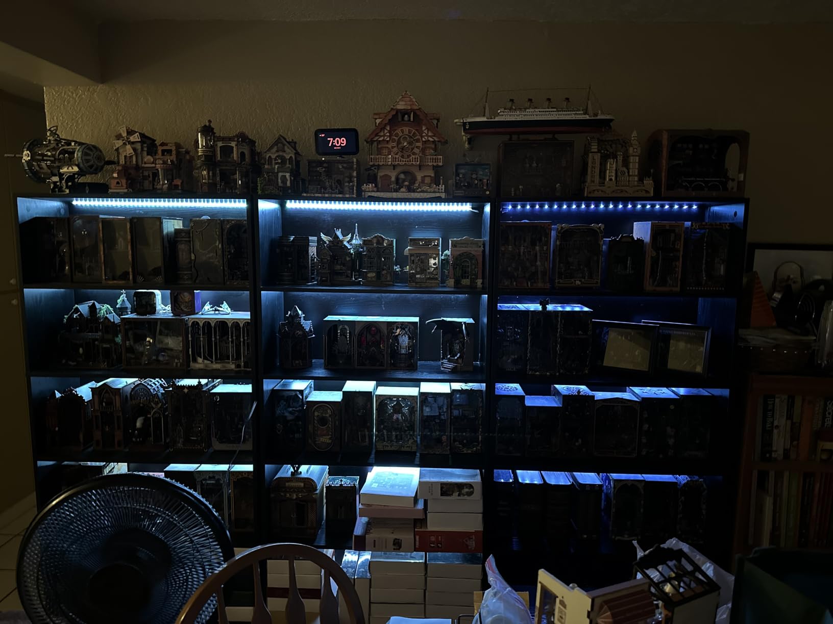 Tribesigns Tall Bookcase and Bookshelf, 70.8