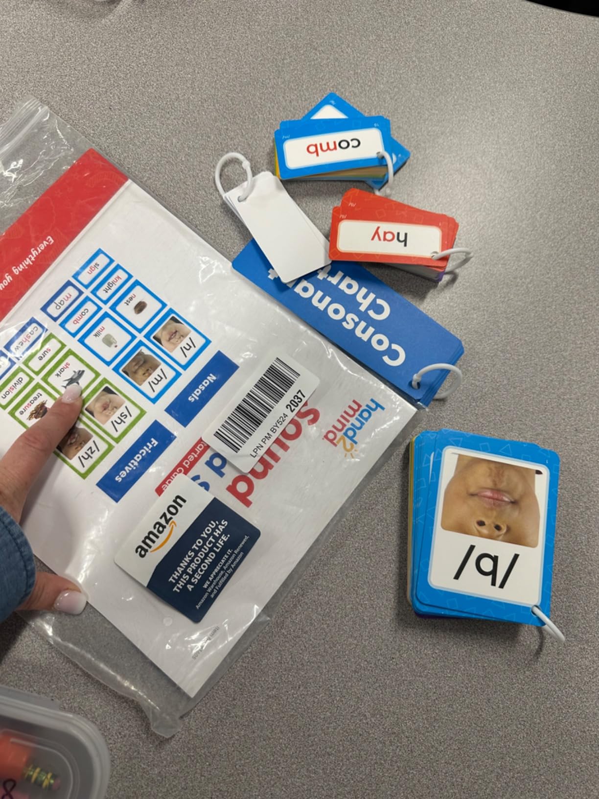hand2mind Sound Wall Classroom Phonics Kit | Letter Sounds, Speech Therapy Materials, Phonemic Awareness, ESL Teaching Materials customer photo 2