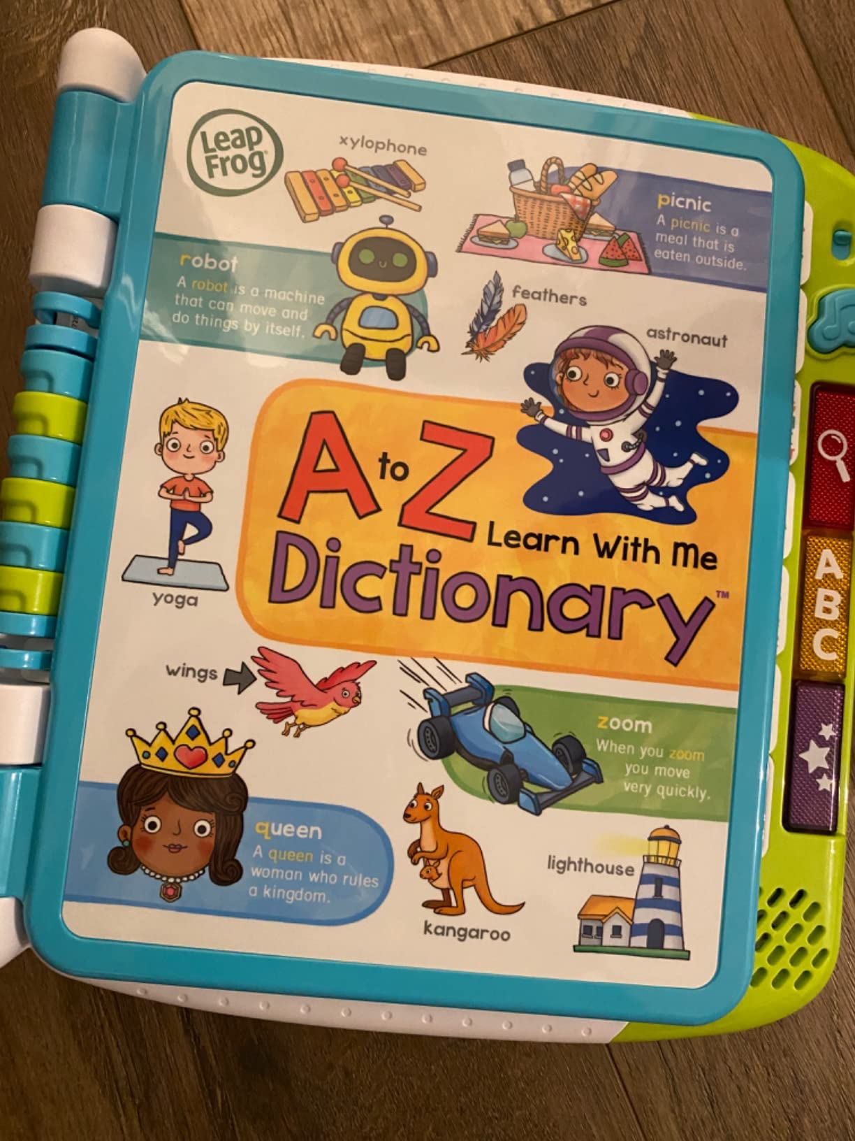 LeapFrog A to Z Learn with Me Dictionary customer photo 2