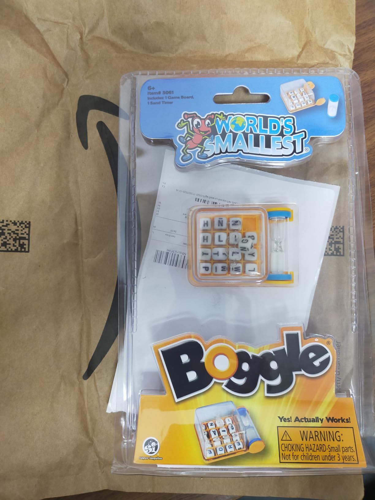 World's Smallest Boggle, Multi, 2 players customer photo 1