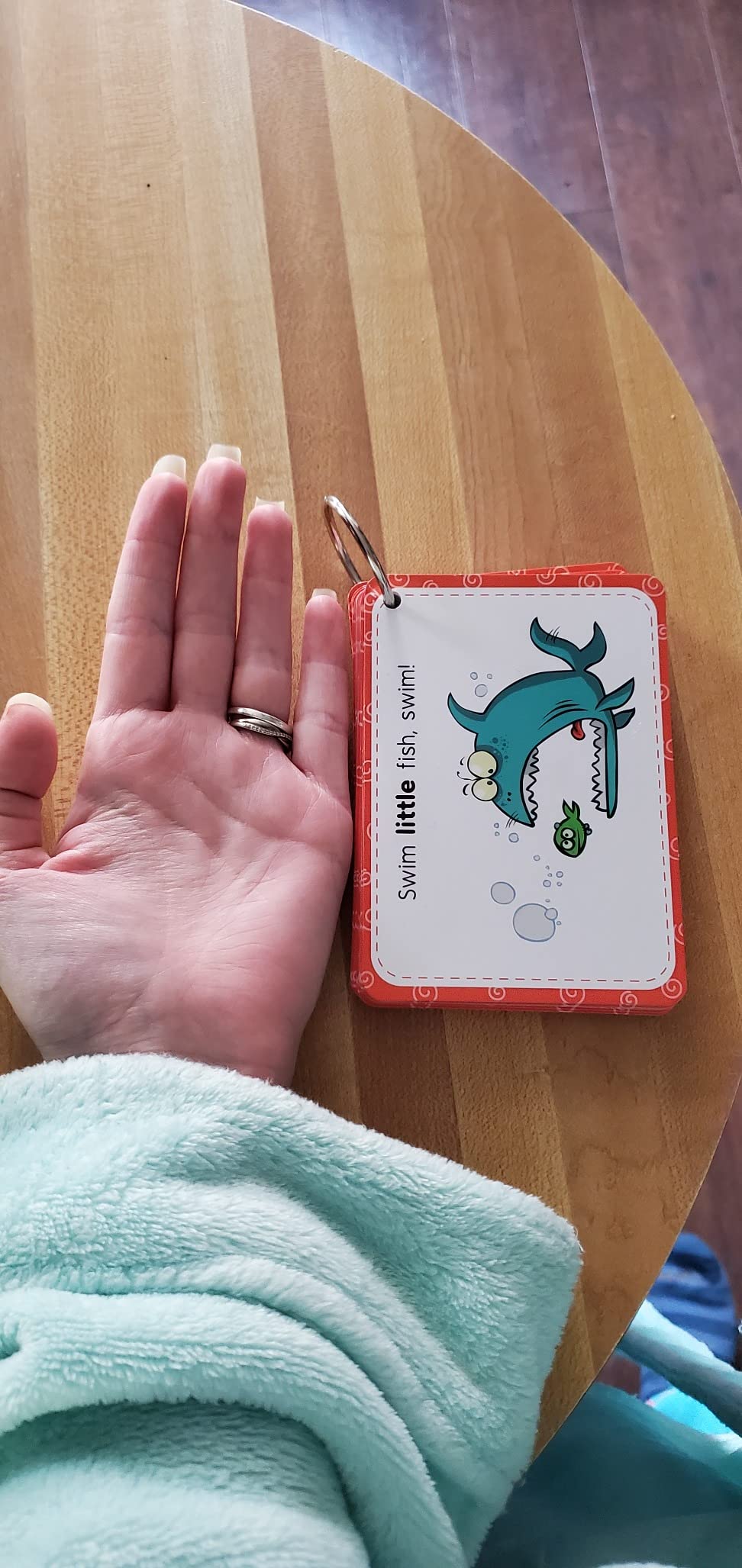 Coogam Sight Words Educational Flashcards - 220 Dolch Sightwords Game with Pictures & Sentences,Literacy Learning Reading Cards Toy for Kindergarten,Home School Kids 3 4 5 Years Old customer photo 1
