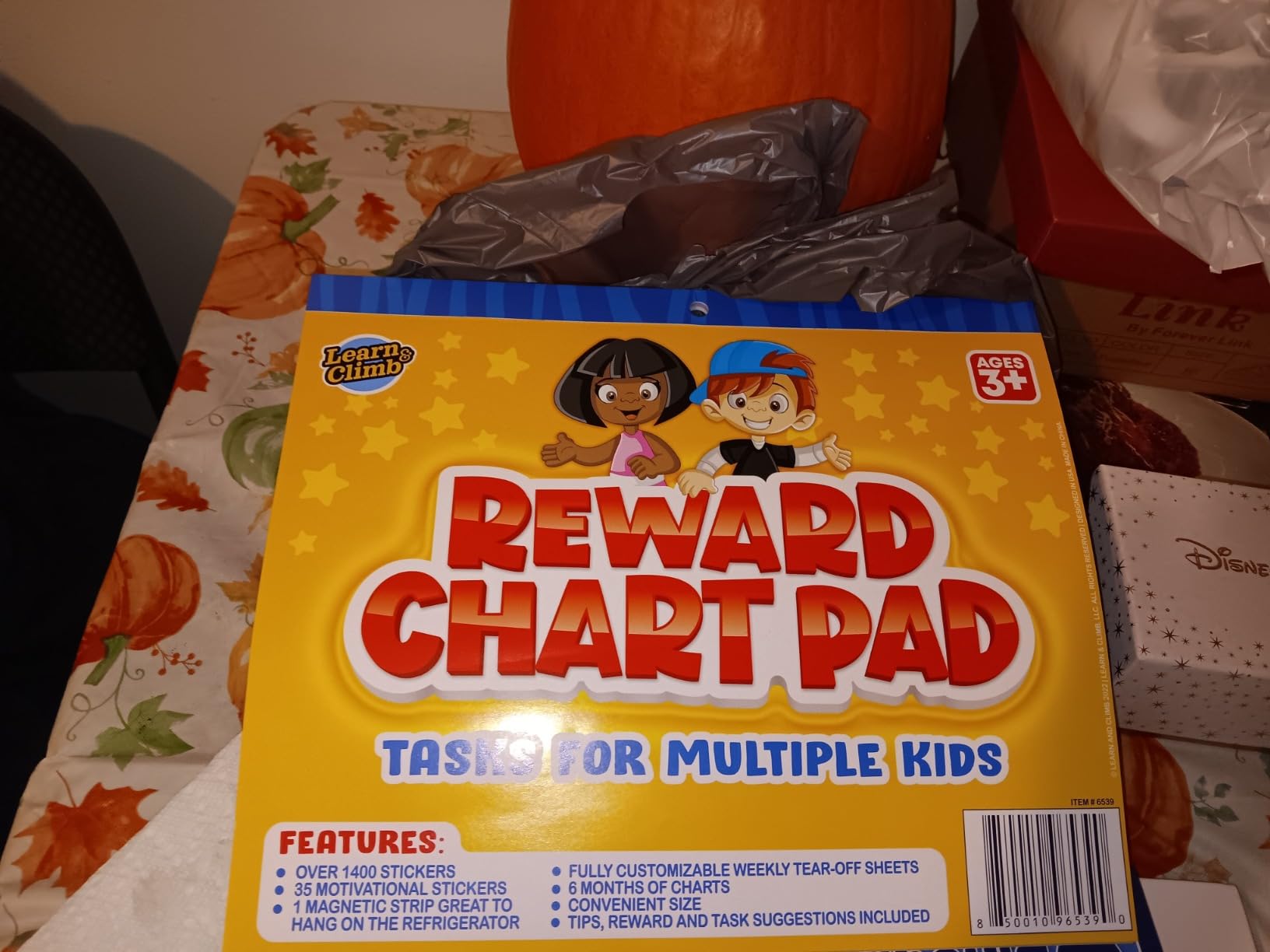 Behavior Reward Chart System - Pad with 26 Chore Charts for Kids, 2800 Stickers to Motivate Responsibility & Good Habits customer photo 1