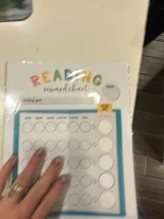 Scratch Away Reading Reward Charts for Kids (2-Pack) Scratch Off Reward Charts with Scratch Off Stickers - Fun Reward Charts to Motivate Your Kids (8.5