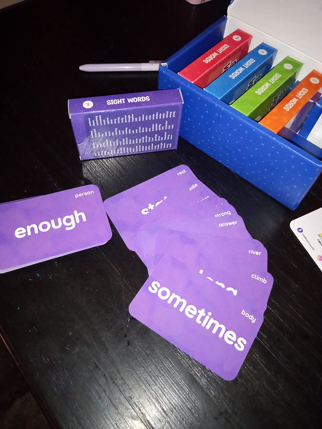 Skillmatics Flash Cards - Sight Words, Vocabulary & Spelling Learning Game | Perfect for Kindergarten, 1st, 2nd, 3rd Grade, Includes The Dolch & Fry Word List, Educational Gift for Ages 4, 5, 6, 7, 8 customer photo 2