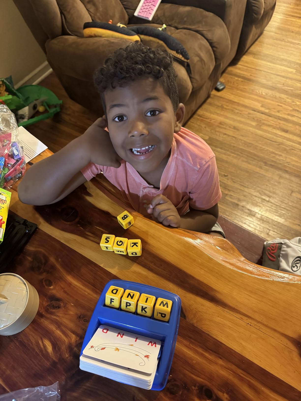 Matching Letter Game, Spelling Word and Increases Memory, Early Learning Educational Toy for Preschool & Kindergarten Kids Over 3-8 Years Old customer photo 1
