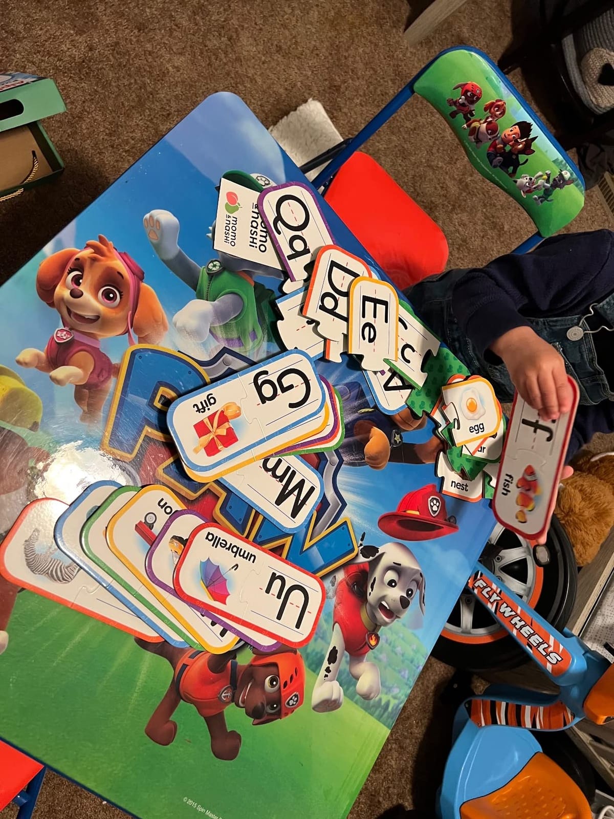 Alphabet Puzzle Games for Kindergarten - 26 Pairs Self-Correcting ABC Puzzles for Kids Ages 3-5 - ABC Puzzle Matching Game, Alphabet Puzzles Toddler Learning Toys - Preschool Classroom Must Haves customer photo 1