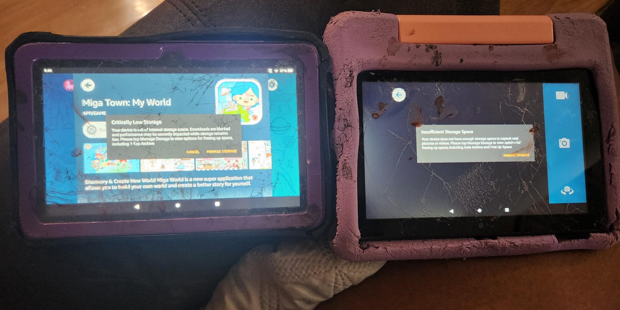Amazon Fire 7 Kids tablet (newest model) ages 3-7, Red customer photo 1