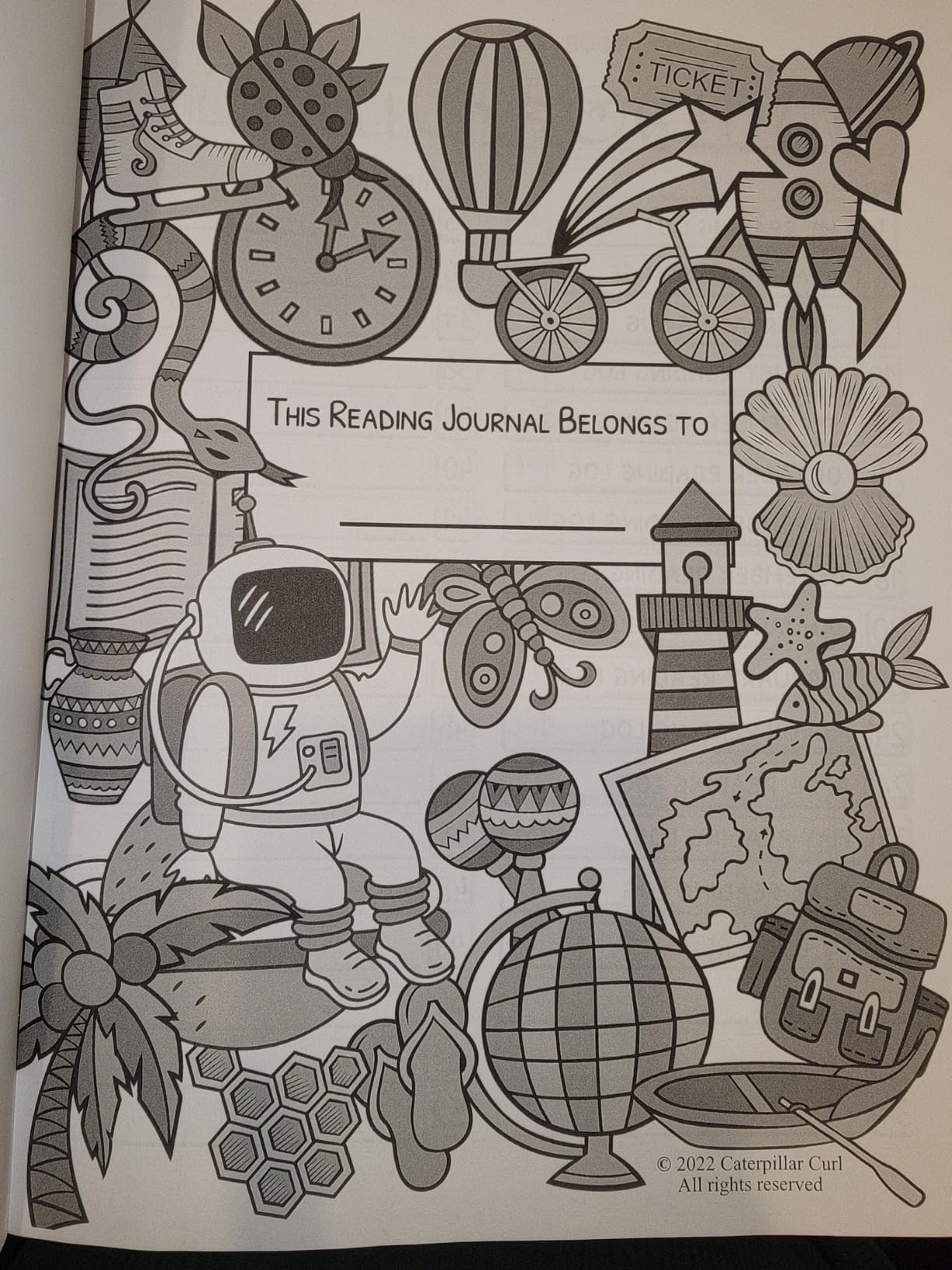 My Reading Log Book Review Journal For Kids Ages 6-12: Gifts For Young Book Lovers | A Fun And Unique Tracker For Girls and Boys customer photo 2
