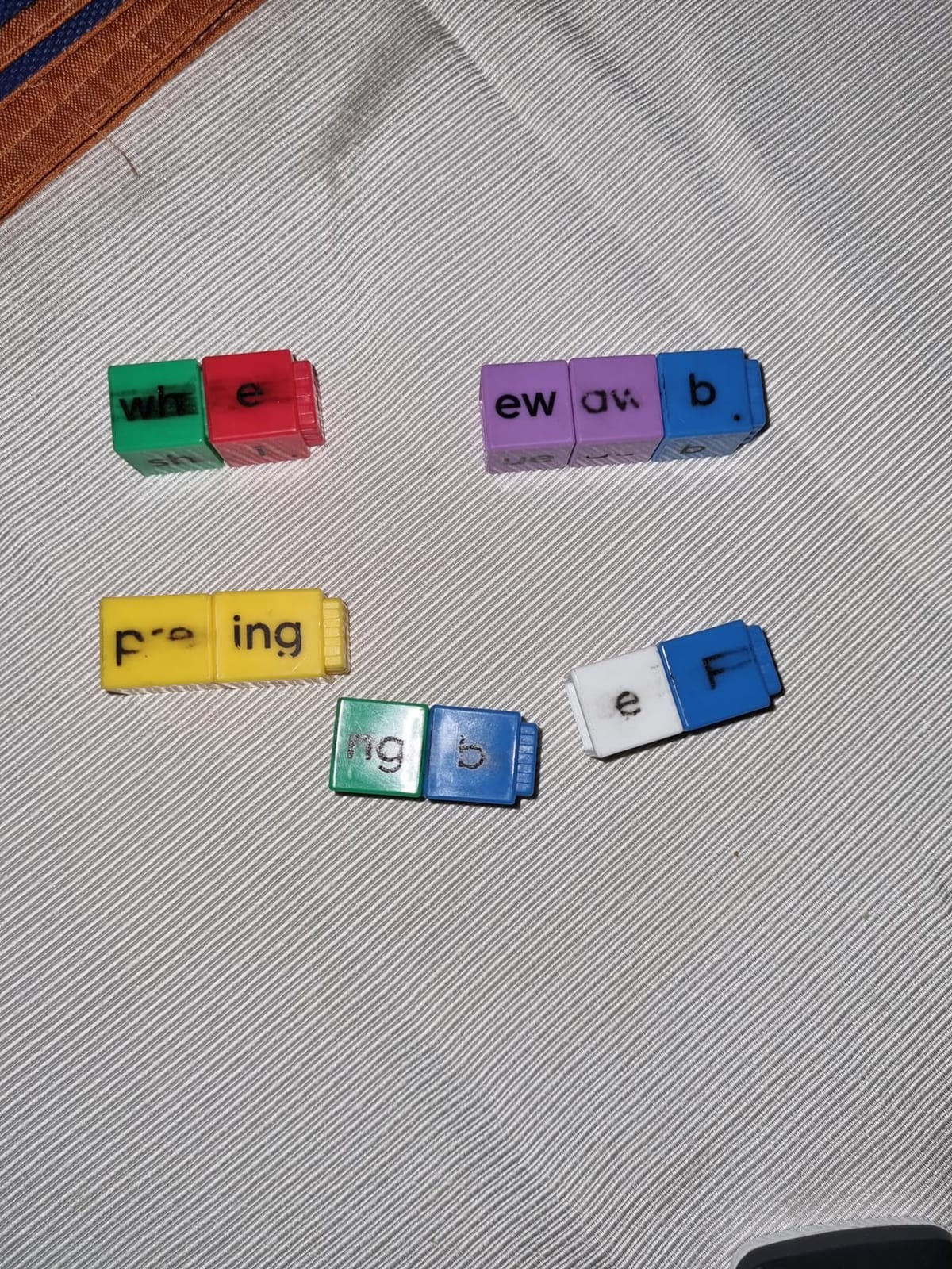 hand2mind Reading Rods Phonics Word-Building - Word Building Activities, Spelling Toys, Montessori Alphabet Letters, Reading Tools for Kids, Science of Reading Manipulatives, Phonemic Awareness customer photo 2