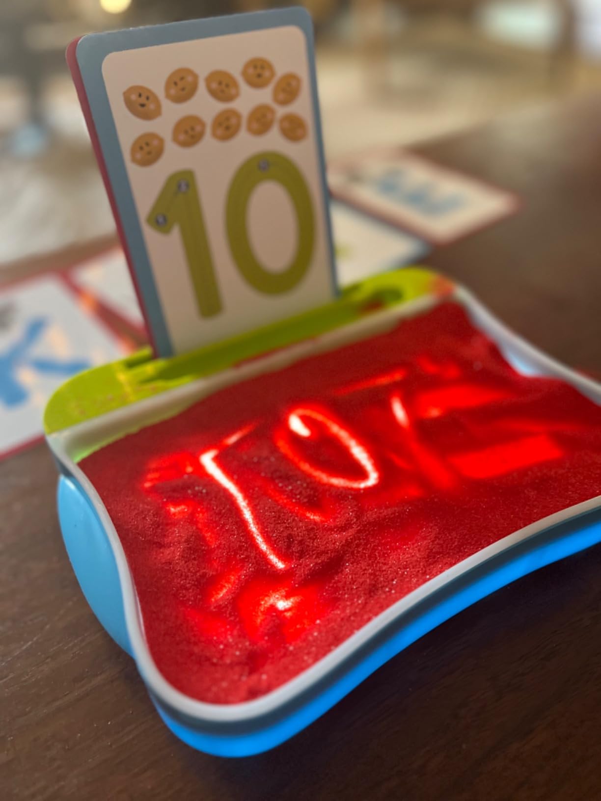Educational Insights Light-Up Tracing Center - Letter Tracing for Kids Ages 3-5, Preschool Learning Activities, Handwriting Practice for Kids, Trace Letters and Numbers, Toddler Writing Tools customer photo 2