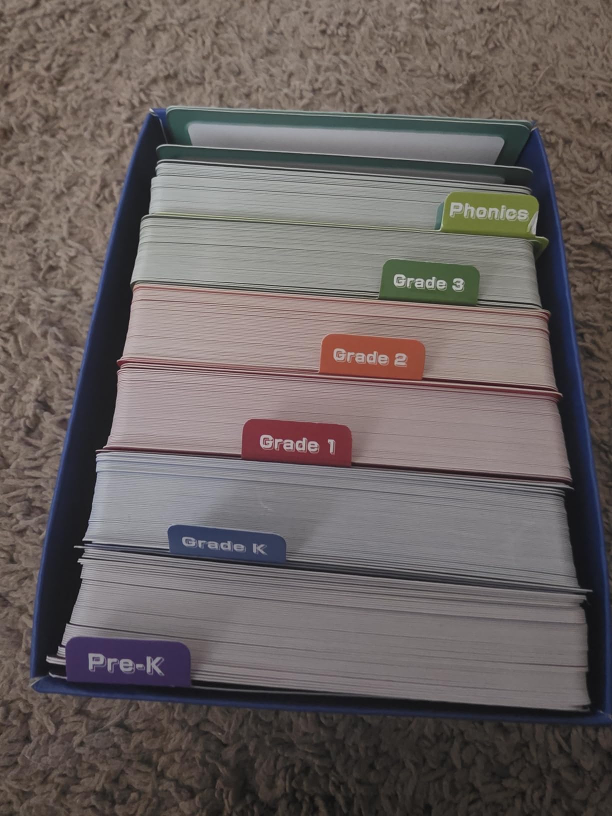 Torlam Sight Words & Phonics Flash Cards for Kids, Learn to Read Digraphs CVC Blends Long Vowel Sounds Spelling Reading Phonics Games, Site Words for Pre-k Kindergarten 1st 2nd 3rd Grade Homeschool customer photo 1